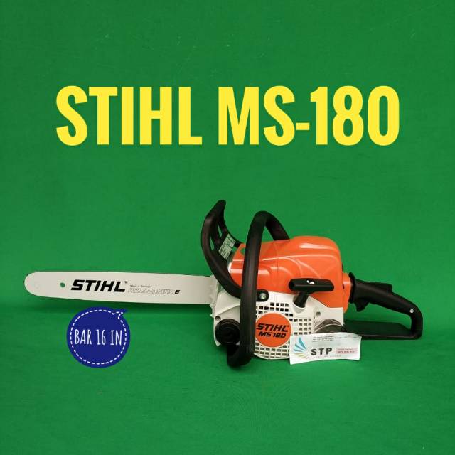 chainsaw stihl ms 180 Bar 16 in / Gergaji Chainsaw Stihl ms 180  BAR 16 IN