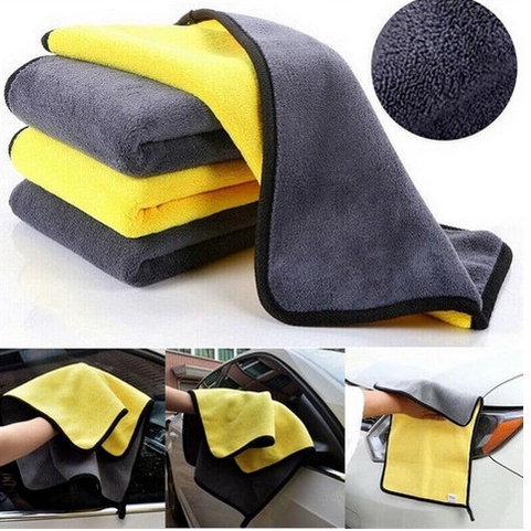 Kain Lap Mobil Motor Microfiber SUPER PREMIUM Towel Cloth Velvet 30 x 30 cm Handuk Pengering Mikrofiber 30x30cm