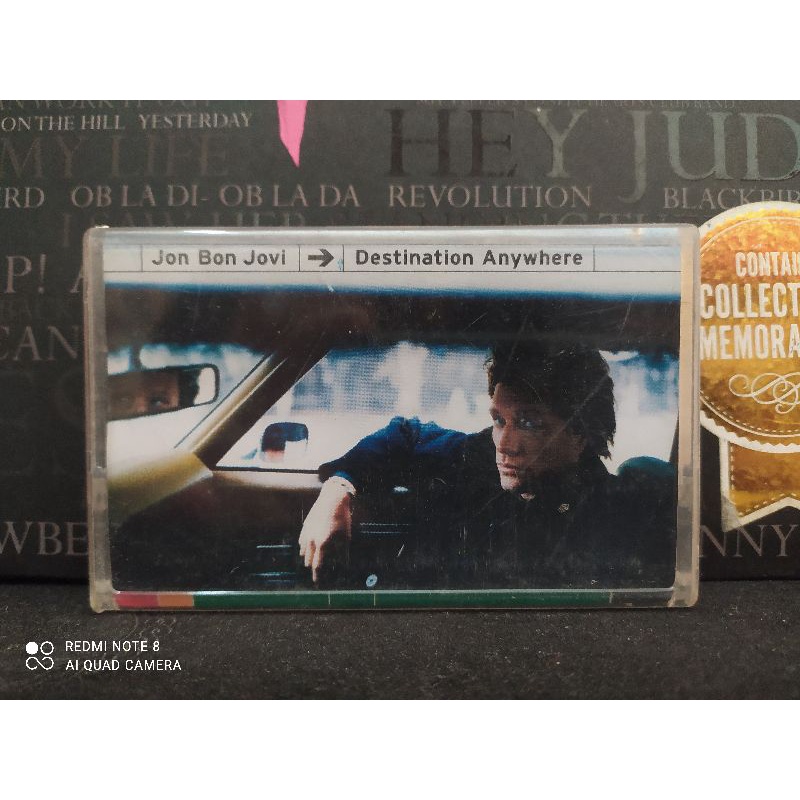 Kaset Pita : Jon Bon Jovi - Destination Anywhere.