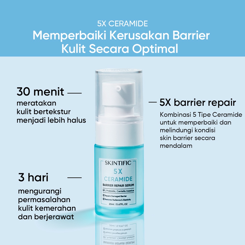 Skintific 5X Ceramide Skin Barrier Repair Serum 20ml