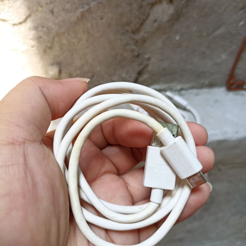 [ORIGINAL COPOTAN] Kabel Data Oppo Type C vooc reno 2 3 4 Bawaan Hp Ori