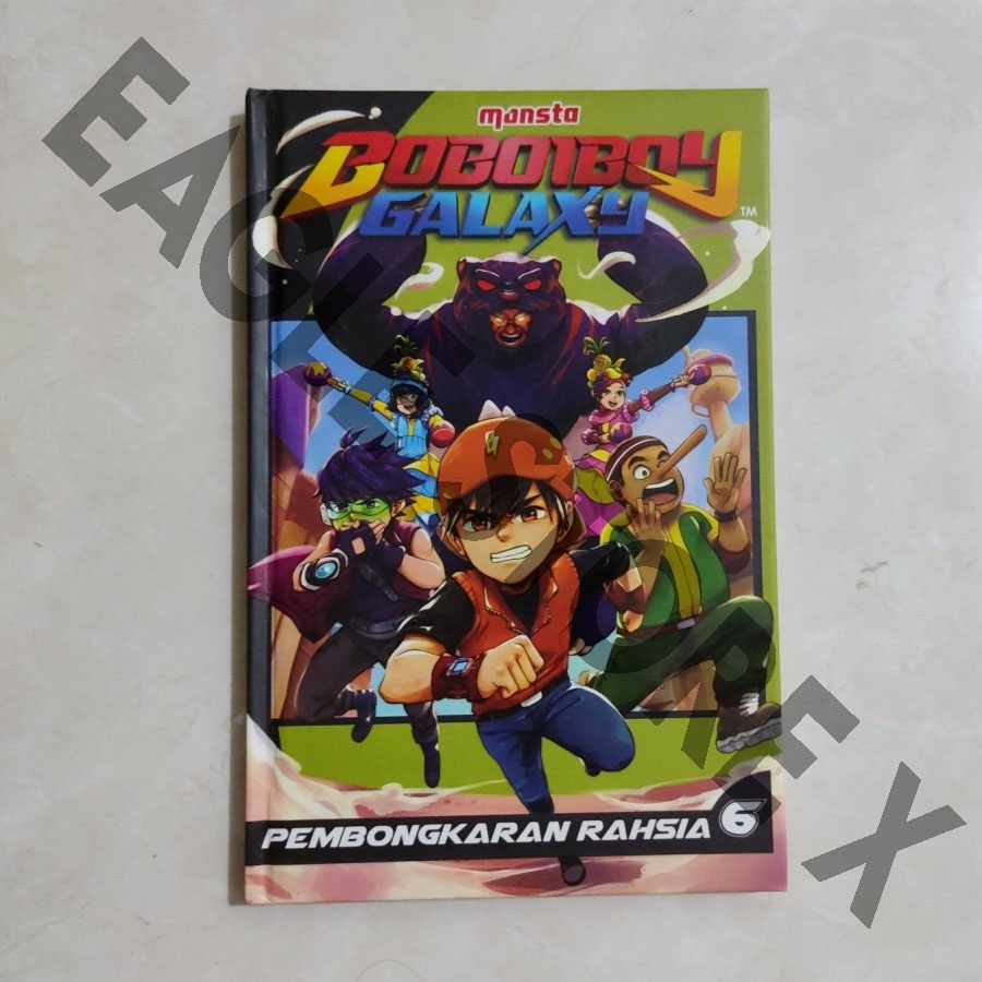 Komik Boboiboy Galaxy Vol.6 Pembongkaran Rahasia