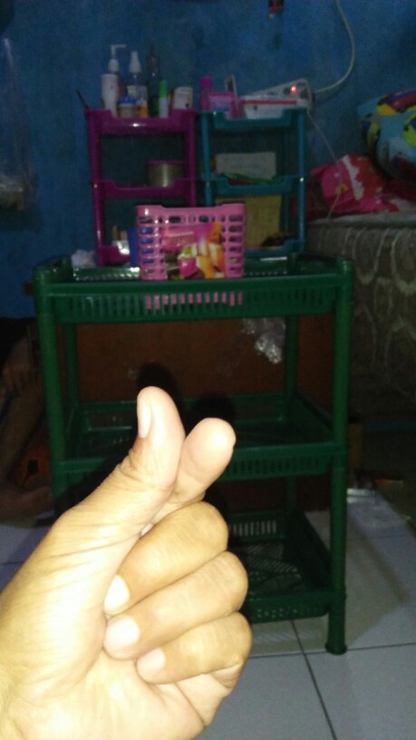 Rak Serbaguna Susun 3 / Rak Bumbu Ukuran Besar