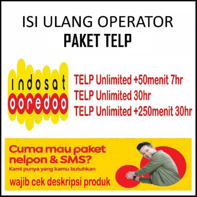 Paket Nelpon Indosat
