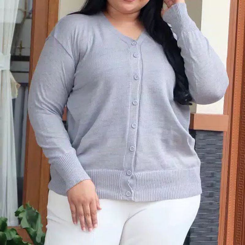 CARDIGAN RAJUT JUMBO
