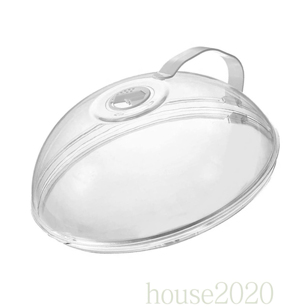 [house2020]Food Splatter Cover Microwave Oven Anti Spluttering Lid with Steam Vent Kitchen Food Splatter Guard