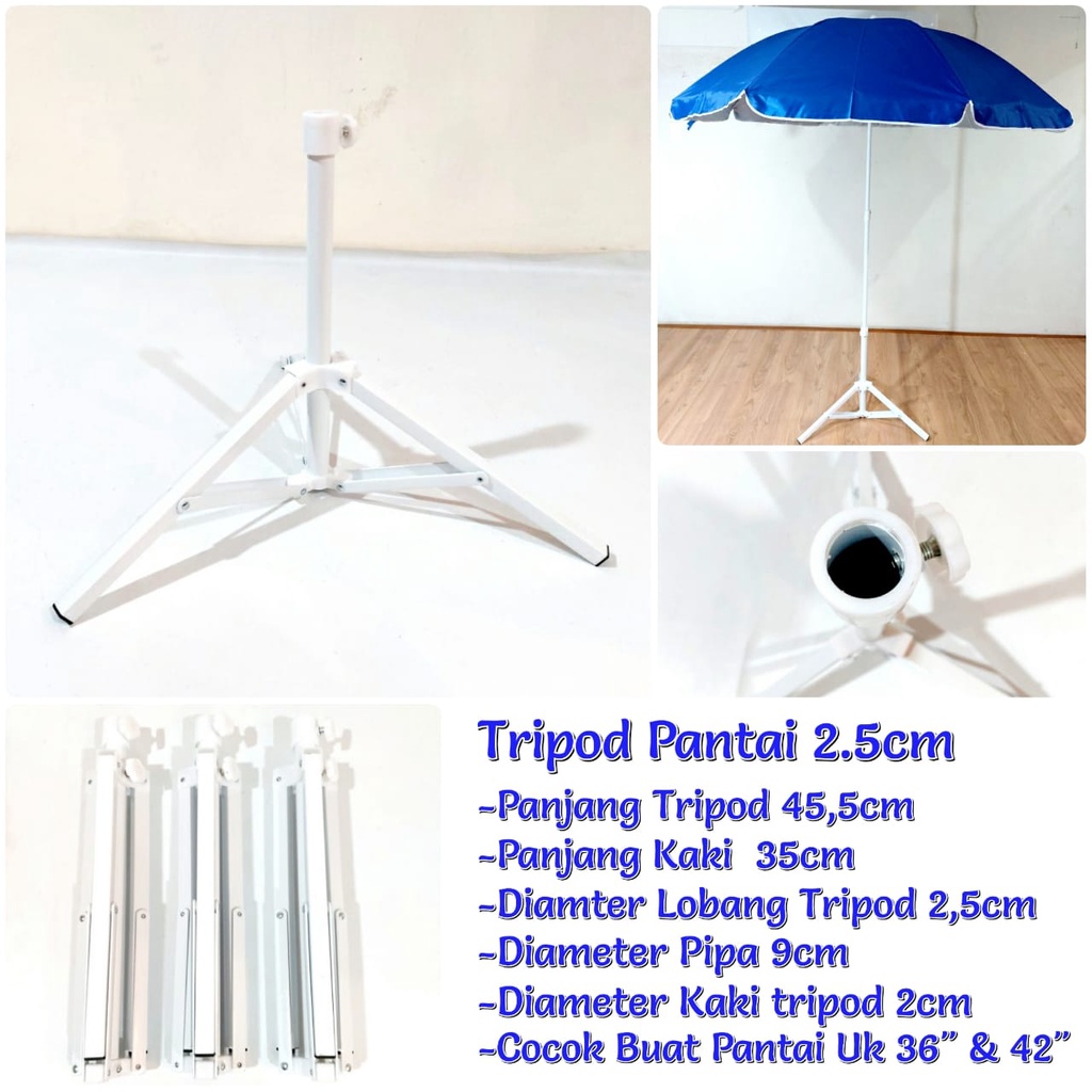 TRIPOD/KAKI PAYUNG PANTAI/PAYUNG DAGANG