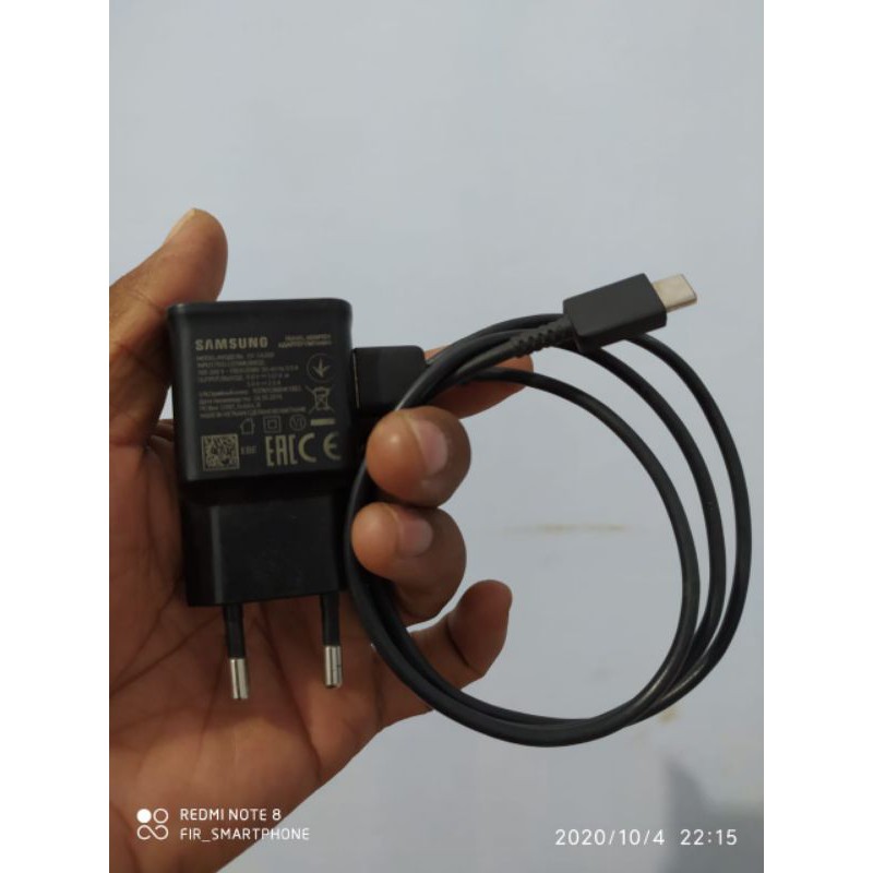 charger ori copotan samsung A12 TIPE C warna putih