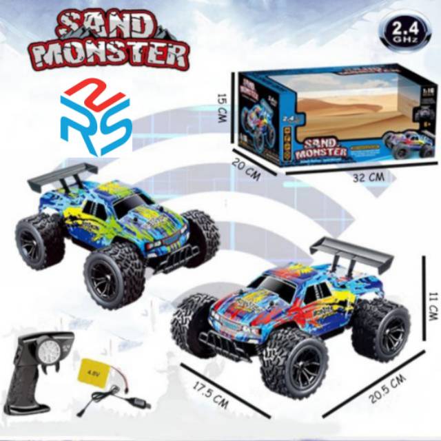 MOBIL MAINAN RC SAND BUGGY MONSTER SKALA 1.20