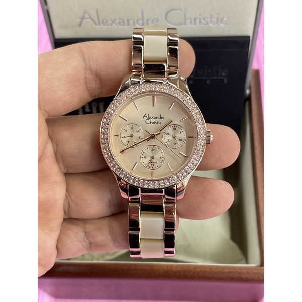 alexandre christie 2914bf  wanita rosegold