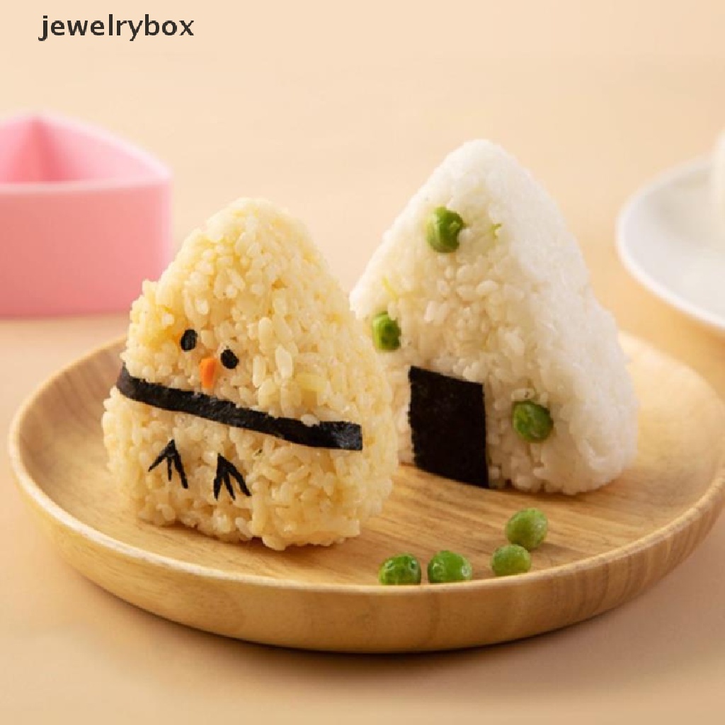 (jewelrybox) Cetakan Sushi / Onigiri / Onigiri Bentuk Segitiga