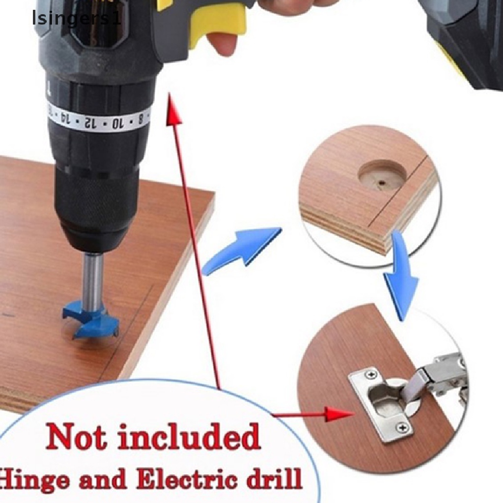 (lsingers1) Alat Bantu Pengeboran Engsel Jig 35mm Untuk Pengerjaan Kayu