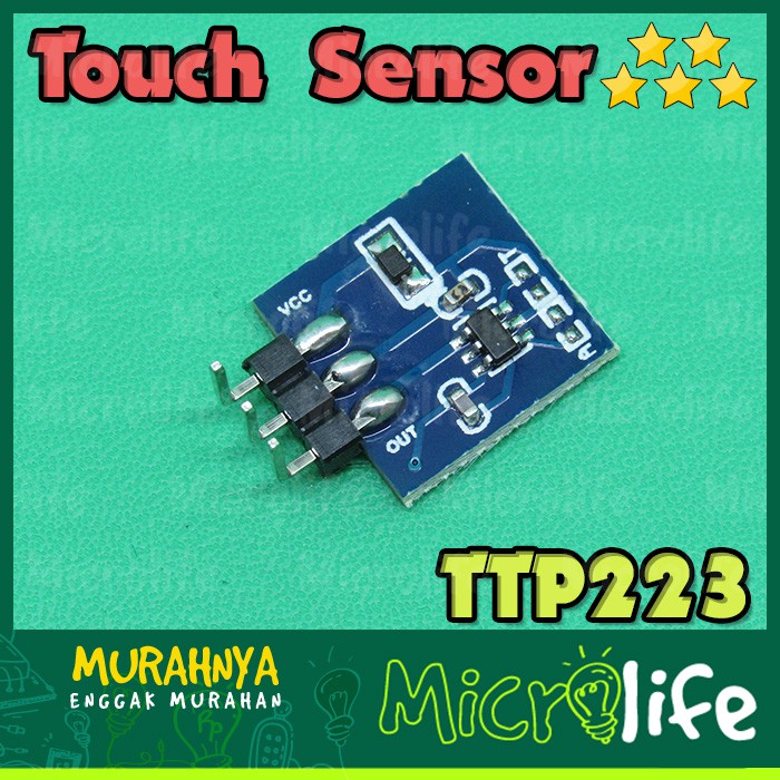 TTP223 SELFLOCK CAPACITIVE TOUCH SENSOR MODULE