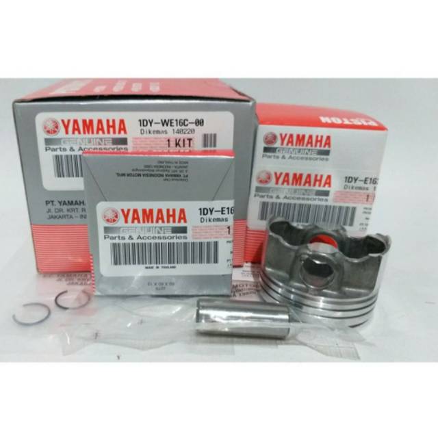 SEHER PISTON KIT JUPITER Z1 OS 50 ASLI ORI YAMAHA 1DY WE16C 00