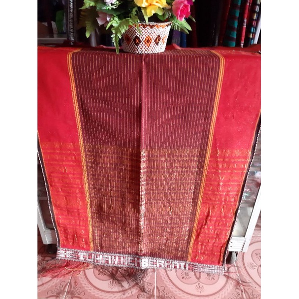 ULOS RAGIHOTANG ULOS HELA MERAH GOLD