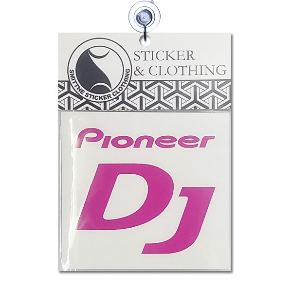 Stiker Pioneer DJ Logo Cutting Sticker