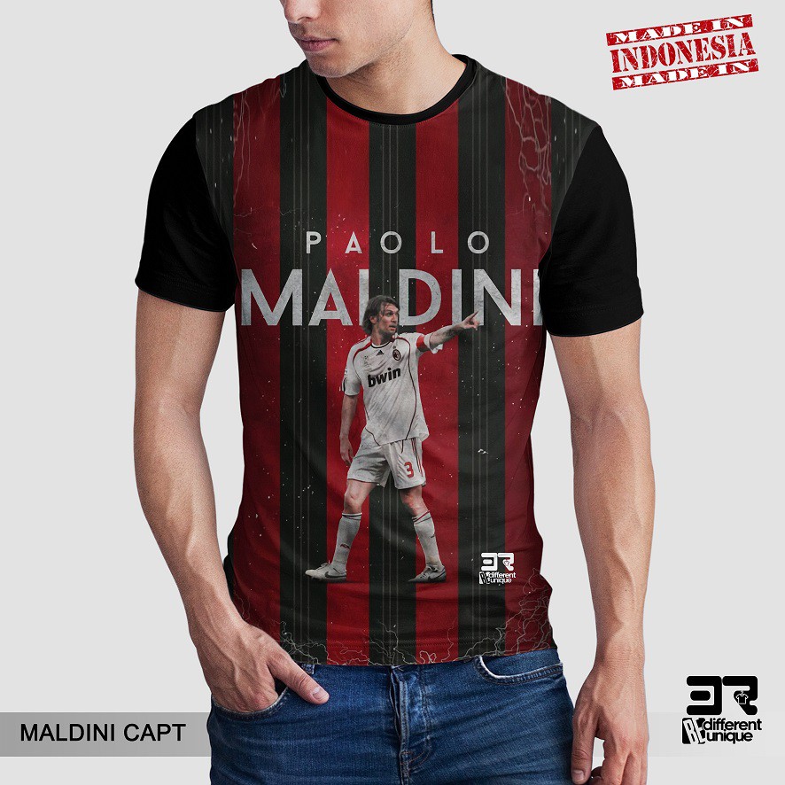Kaos Print Legend Paolo Maldini 3