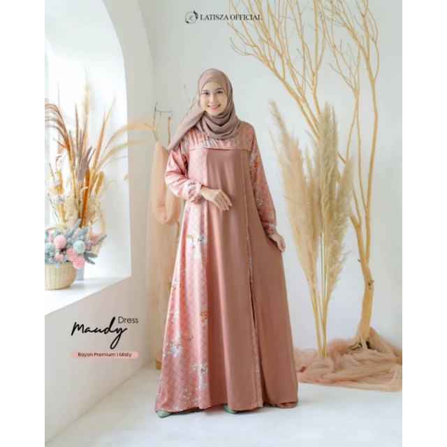 Dress kondangan terbaru ❤️❤️Maudy dress❤️❤️By Latisza