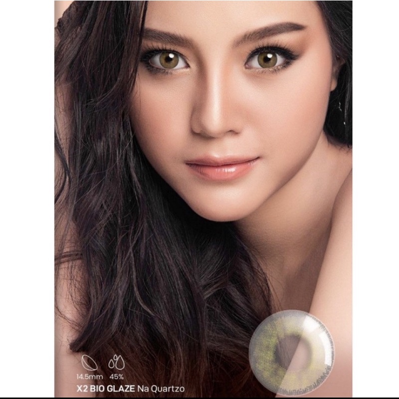 Softlens X2 BIO GLAZE by exoticon / X2 NORMAL Only dia 14,5