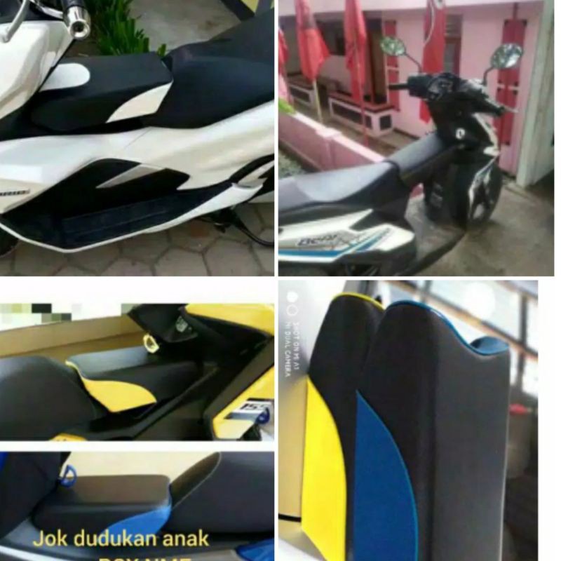 JOK Motor Anak Portable Tambahan Boncengan Anak Untuk Motor Matic Dan Bebek Dll