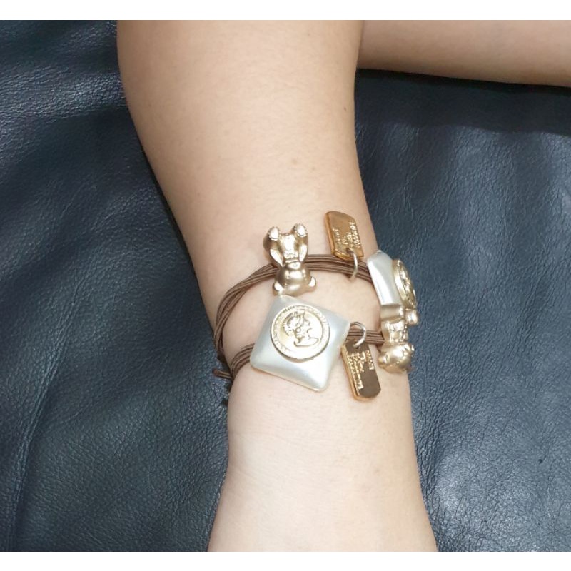 GELANG &amp; IKAT RAMBUT TEDDY BEAR ALA KOREA CLASSIC FASHION ELEGAN