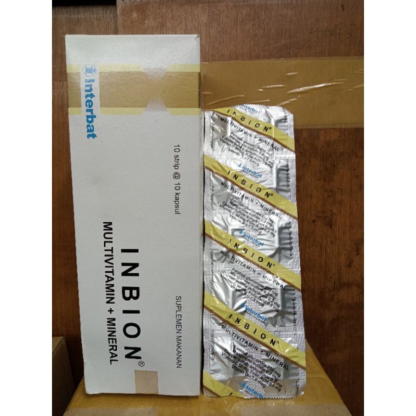 Inbion multivitamin strip