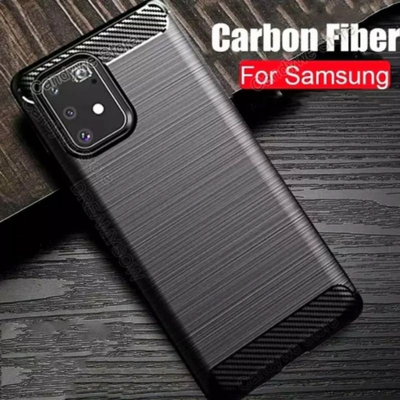 Case Samsung S20/ S20+/ S20 Ultra Softcase tpu Fiber Carbon