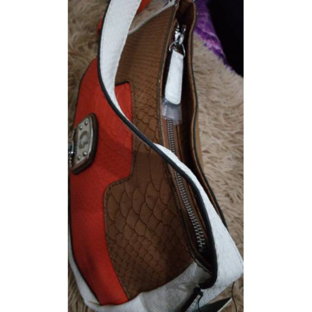 Shoulder bag Croco Branded Guess Original NWT Promo Cuci Gudang