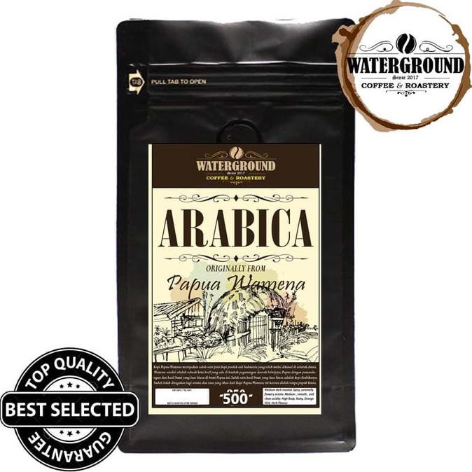 

Kopi Arabica Specialty Papua Wamena 500 grams Kualitas Top Arabica - BIJI