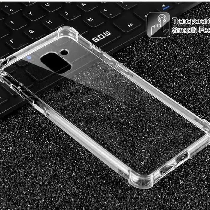 anticrack Samsung A8 PLUS 2018 case cover anti crack fuze acrylic