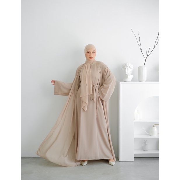 LADYRA ABAYA SET CANTIK SIMPLE KEKINIAN