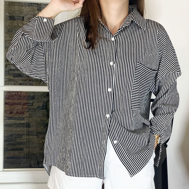 KEMAJA SALUR WANITA PANJANG OVERSIZED / shirt