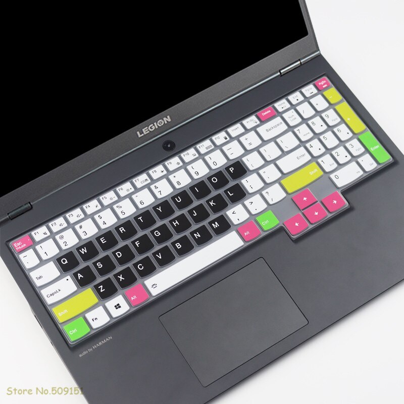 Skin Silikon Pelindung Keyboard 15.6 &quot;Untuk Lenovo Legion 5 15 2020 R7000 Y7000 Y7000P R7000P Legion5