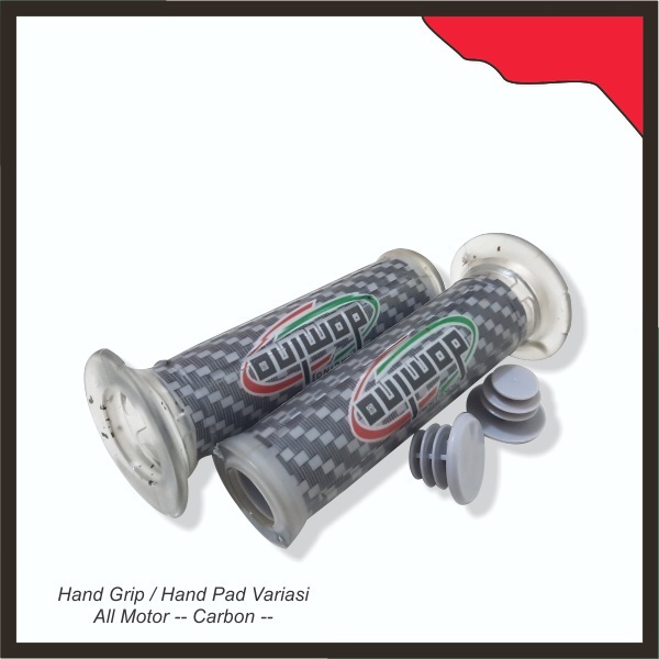 Hand Grip / Hand Pad Variasi All Motor -- Carbon --