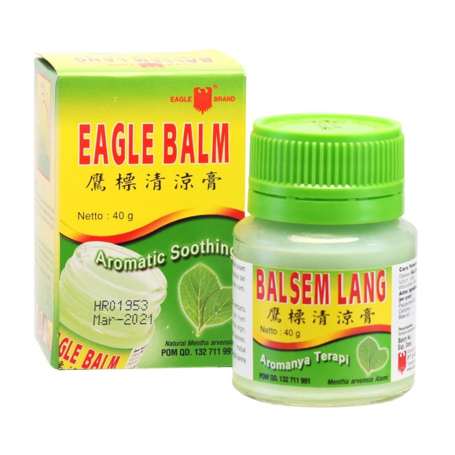 ❄️MATCHA❄️ CAP LANG BALSEM LANG - AROMA TERAPI EAGLE BALM BPOM ORIGINAL