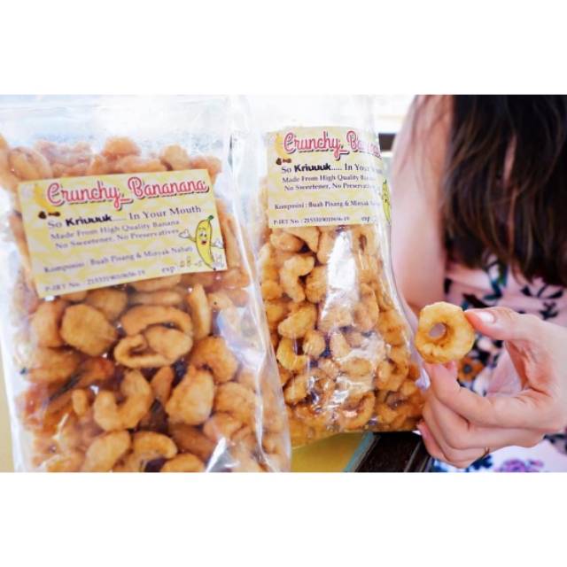 

Crunchy banana sehat tanpa msg dan penyedap rasa