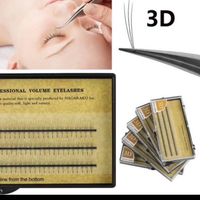 NAGARAKU RUSSIAN Eyelash Extension / Bulu mata sambung - Tanam bulu mata