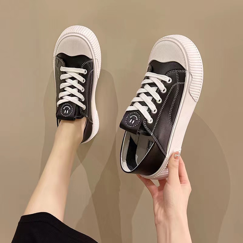 Sepatu Sneakers Wanita Modis Original Import Korea Style Tali Fashion Sepatu Cewek Sporty Trendy Bagus