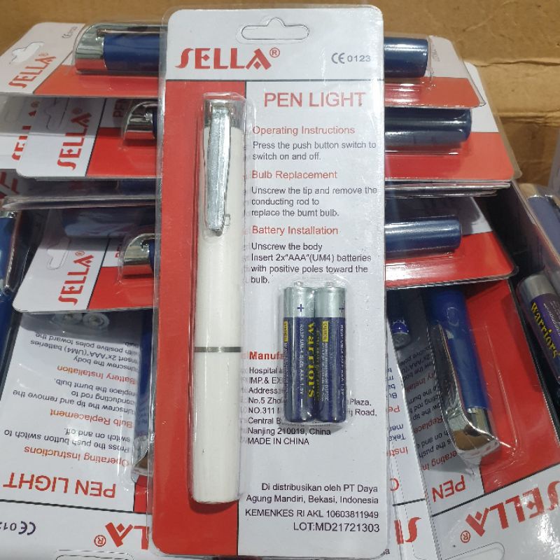 Penlight Medis General Care LED Penlight Medis Sella Senter Medis Senter Dokter