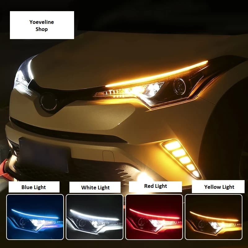 Lampu LED Alis Mobil Headlamp Mobil Universal
