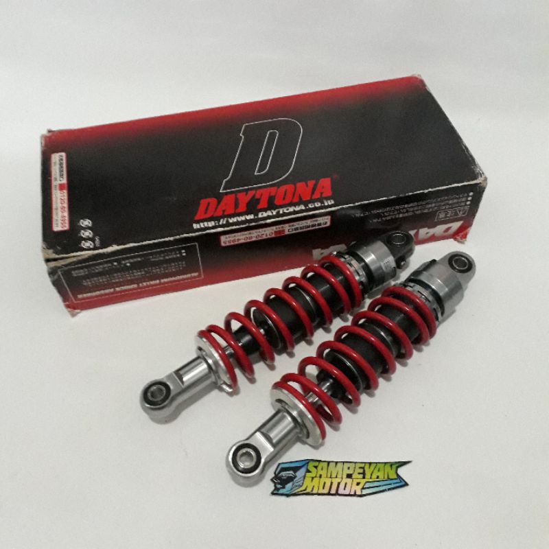 Shock Sok Skok Belakang Jupiter Z Daytona Racing Old Eco Billet Merah 280mm