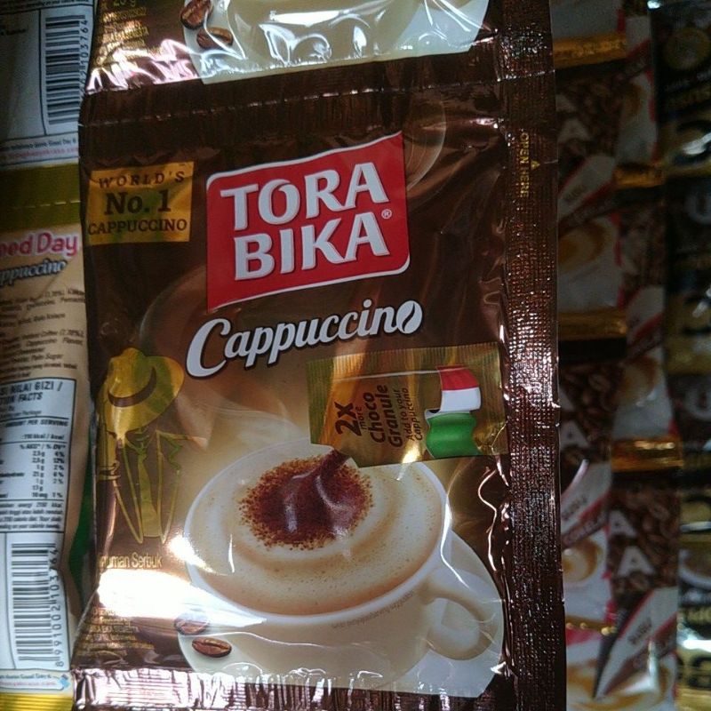 

Tora bika Capicino sachet 25gr isi 10