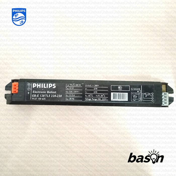 PHILIPS EB-E 128 TL5 - Ballast Elektronik Lampu T5