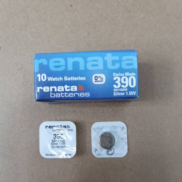 Baterai Renata SR1130SW/390 Silver 1.55V Original