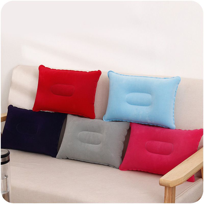 Bantal Tidur Premium Inflatable Travel 34 x 22.5CM / Bantal Pillow