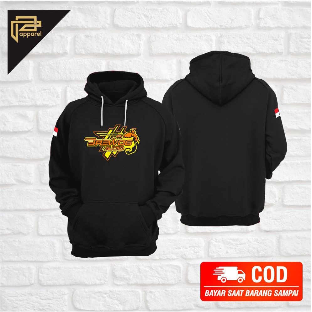 jaket hoodie sound system brewog audio