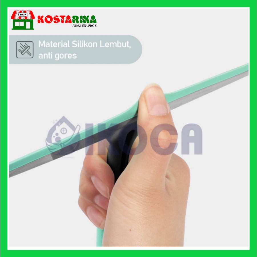 Wiper Kaca Pembersih Kaca Mobil Jendela Wiper Kaca Wefer Kaca IKOCA 113 Ukuran 20x22.7cm