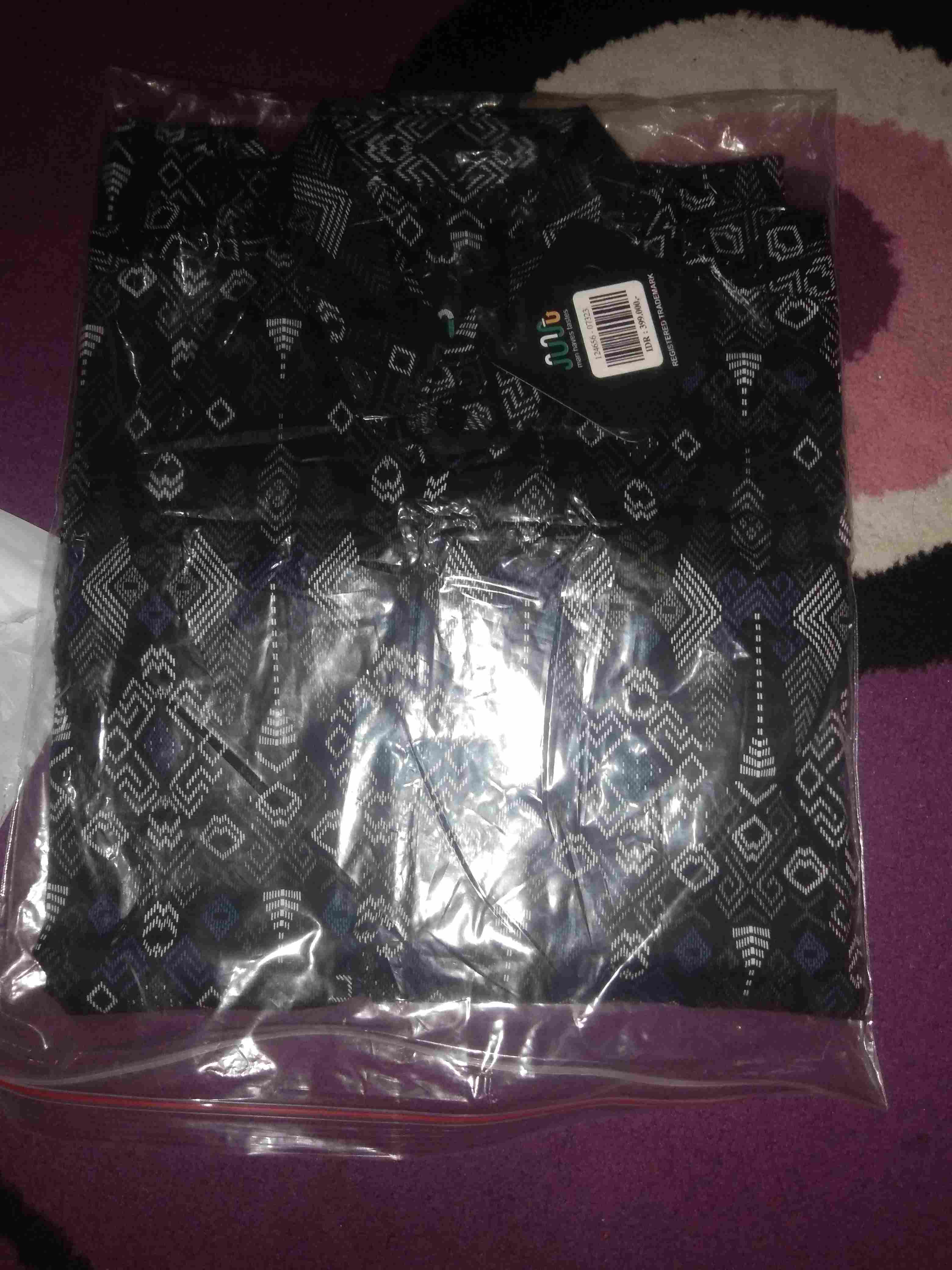 Dgm Fashion  Kemeja Batik Pria Lengan Panjang Songket /kemeja Tribal 5894