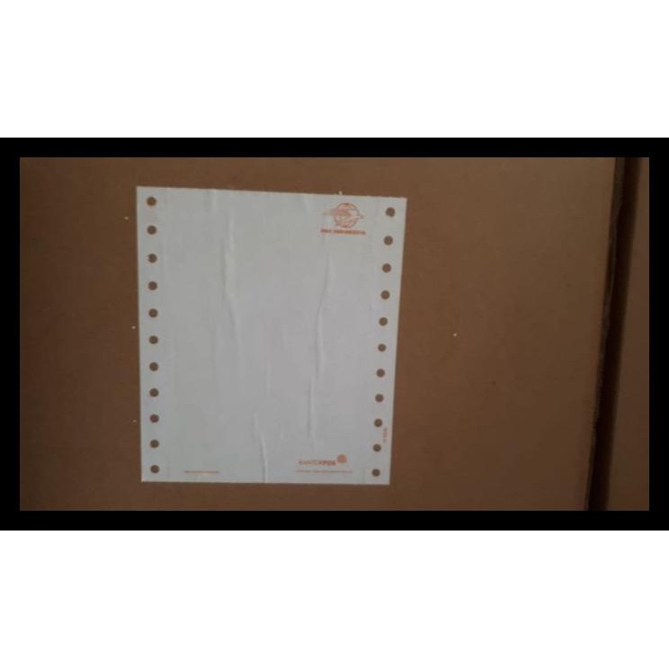 PROMO kertas Resi Pos POS INDONESIA 2 ply2000 set Harga Banting