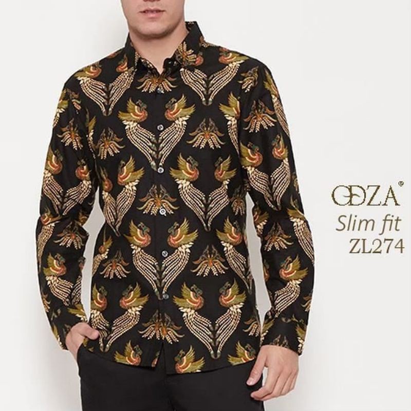 Kemeja Batik Pria Motif Anak Muda Fashion